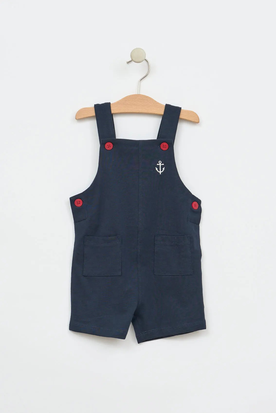 Peto de bebé con detalles marineros