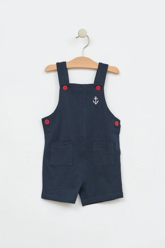 Peto de bebé con detalles marineros