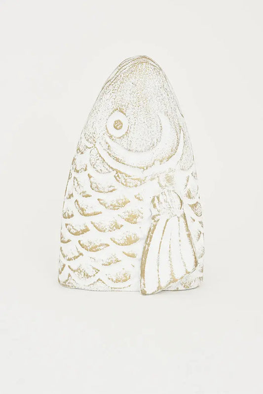 Pez blanco fabricado en aluminio Batela Deco 2024