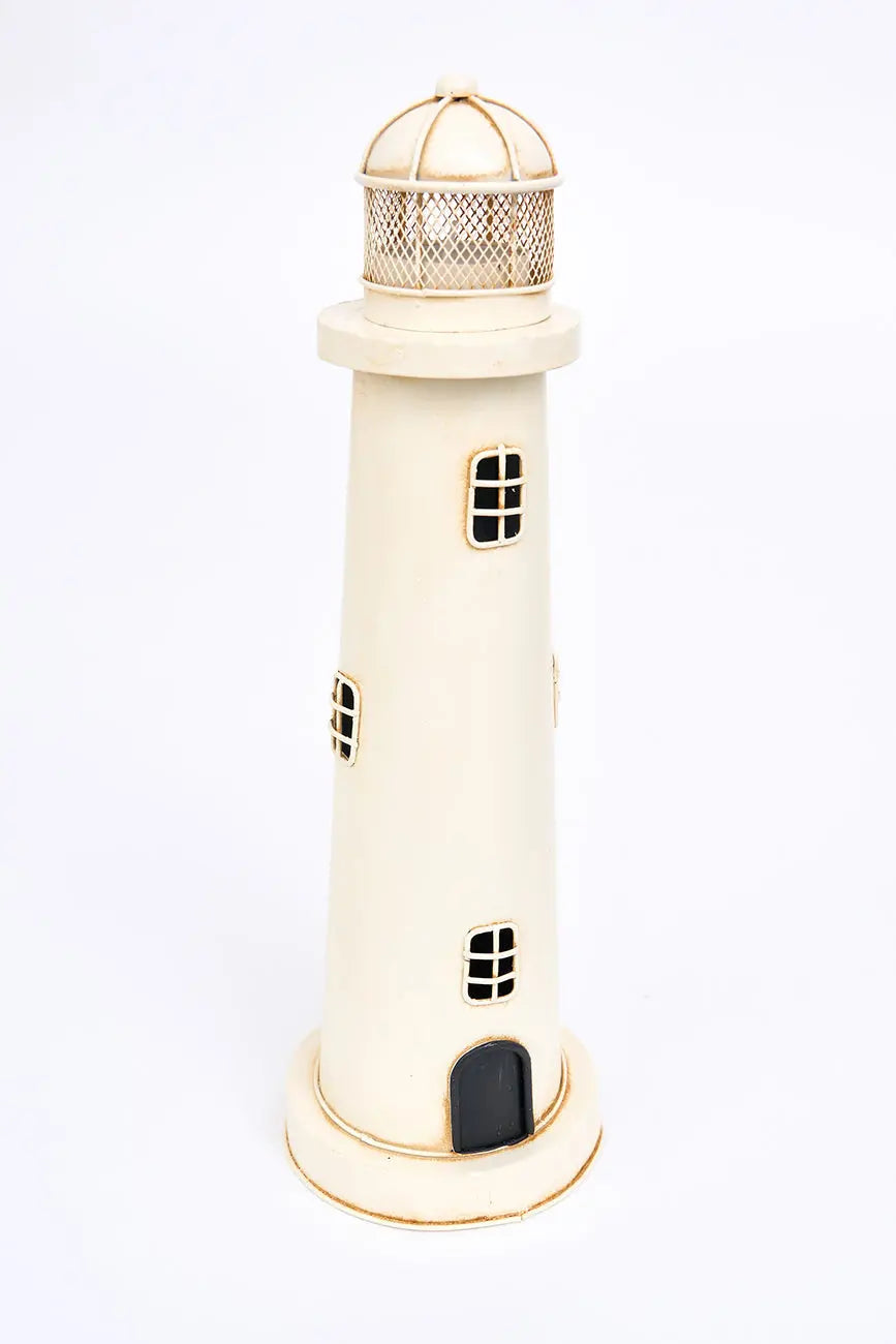 Portavelas de metal envejecido