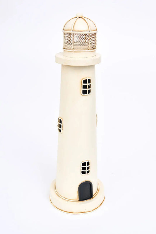 Portavelas de metal envejecido