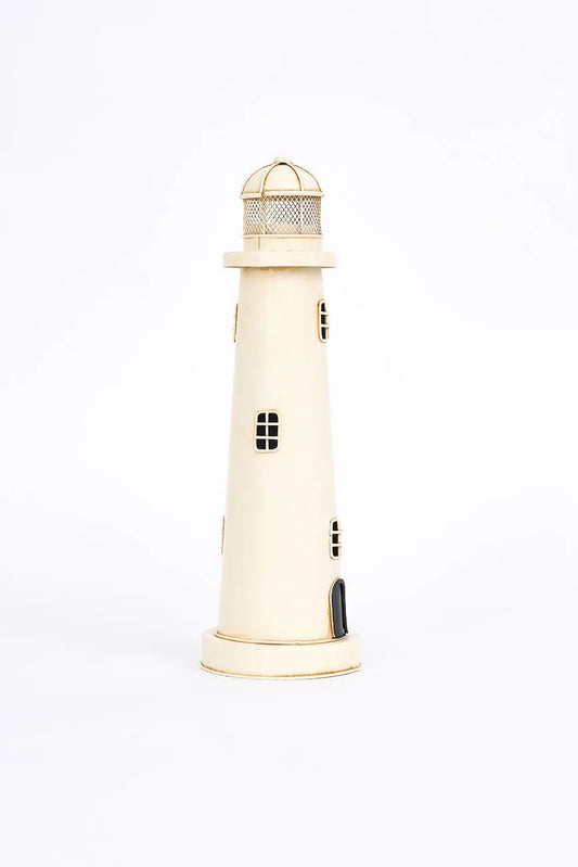 Portavelas de metal envejecido