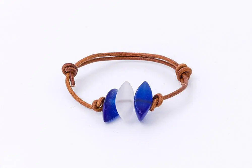 Pulsera de seaglass - D6330A Decoración Náutica Batela