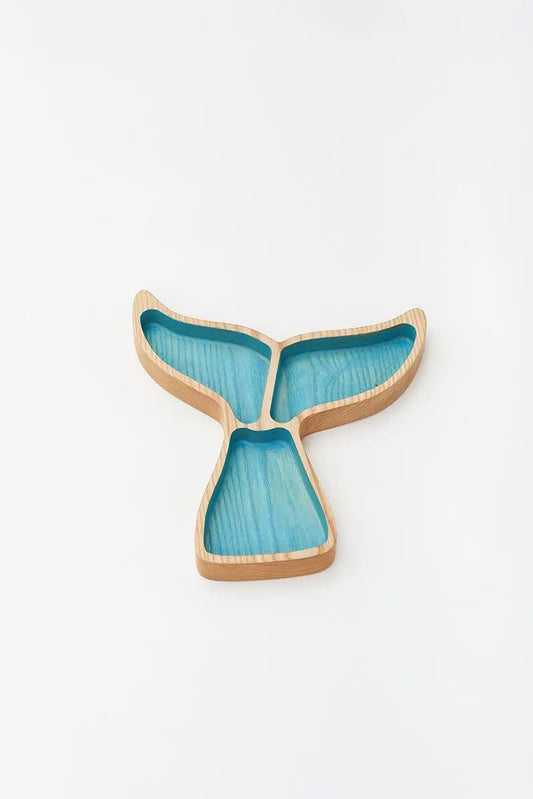 Bandeja de madera ballena Batela