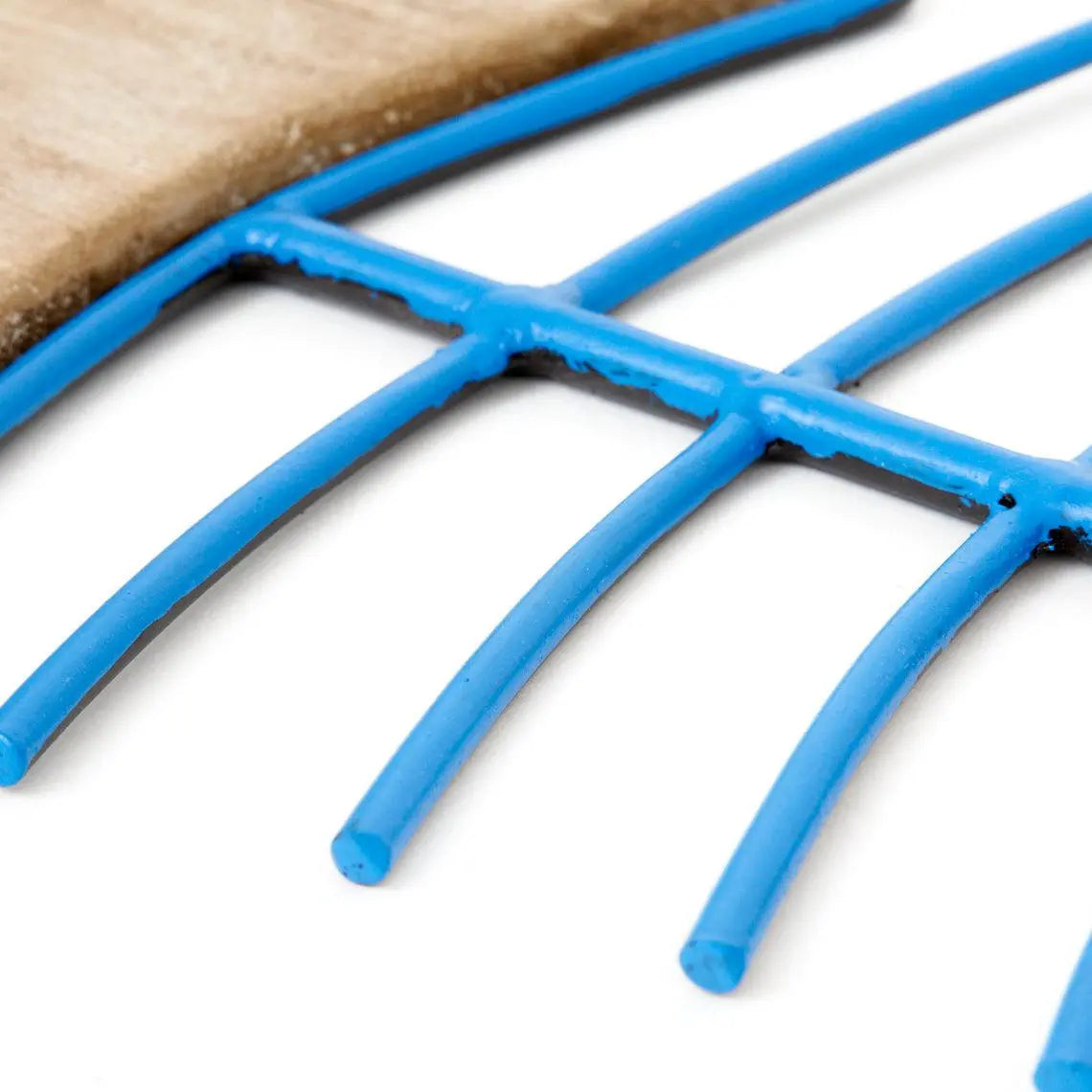 Raspa de pez hecha de madera y metal, para pared - D2268 Batela