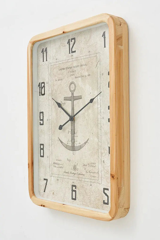 Reloj vintage con grabado de ancla Batela Deco 2024