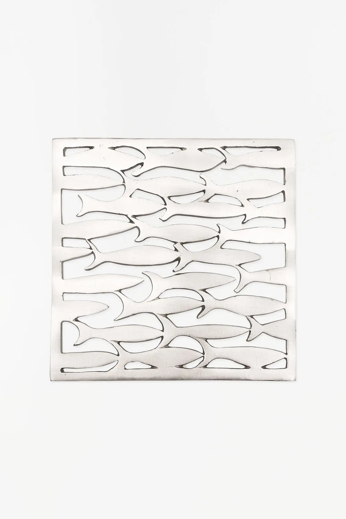 Salvamantel de metal banco de peces - Batela