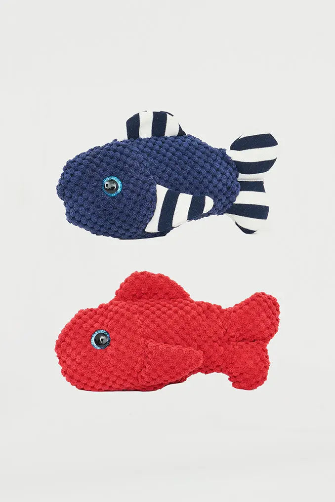 Set de 2 peces de peluche en algodón