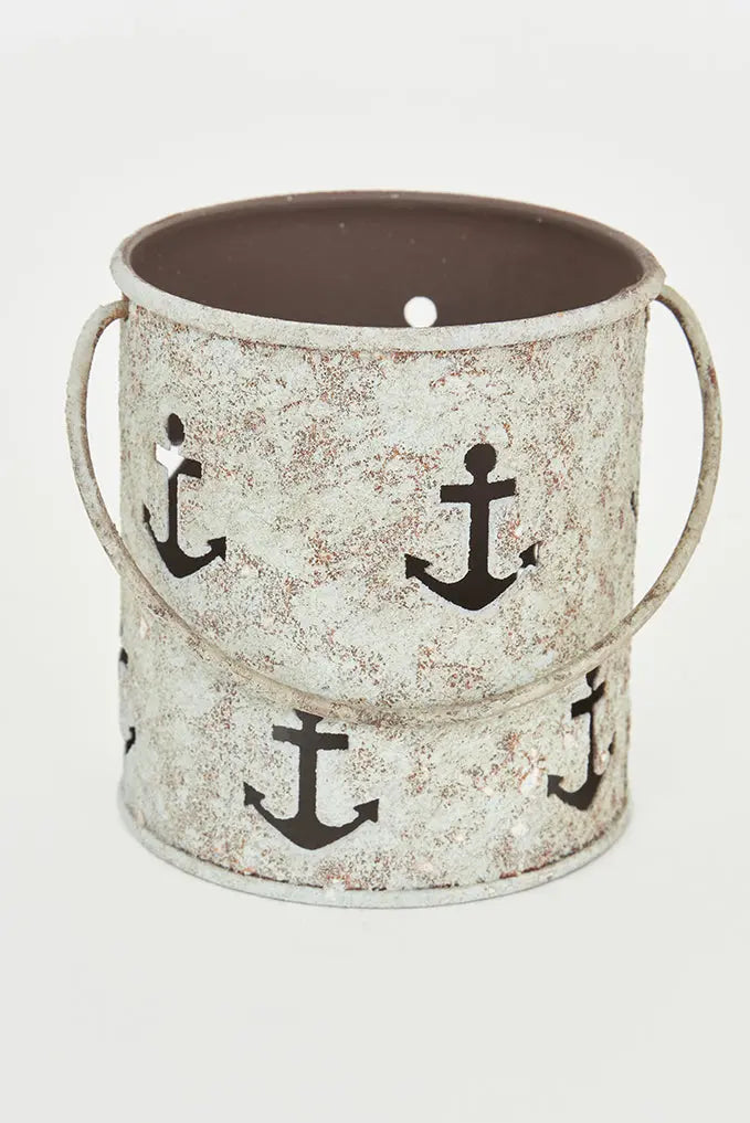 Set de 3 Portavelas de hojalata o metal Batela Deco 2024