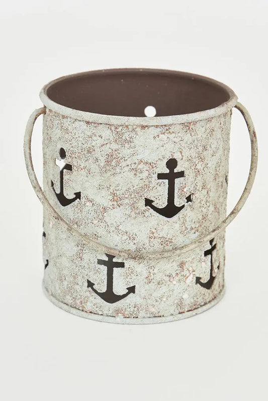 Set de 3 Portavelas de hojalata o metal Batela Deco 2024