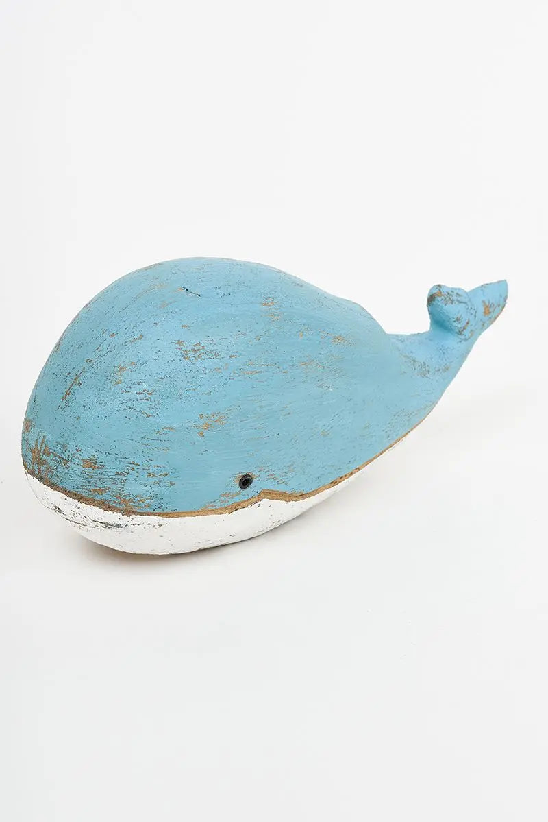 Set de 3 ballenas de madera Batela