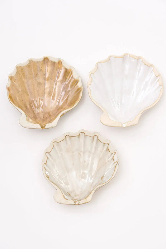 3 cuencos concha de vieira