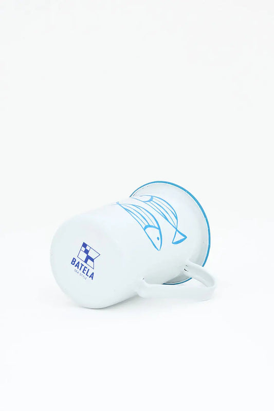 Set de 4 tazas largas de metal