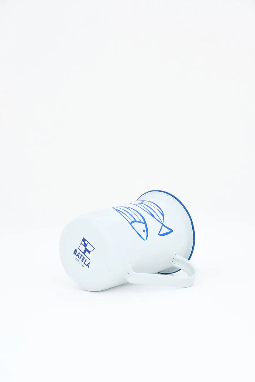 Set de 4 tazas largas de metal