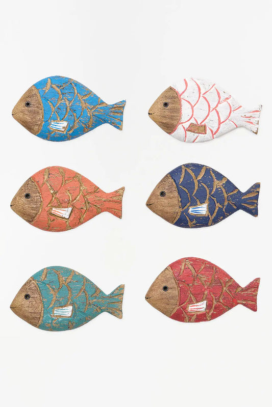 Set de 6 imanes pez Batela Deco 2025