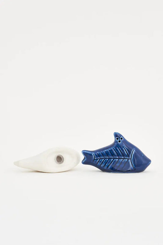 Set de salero y pimentero peces en cerámica Batela Deco 2024