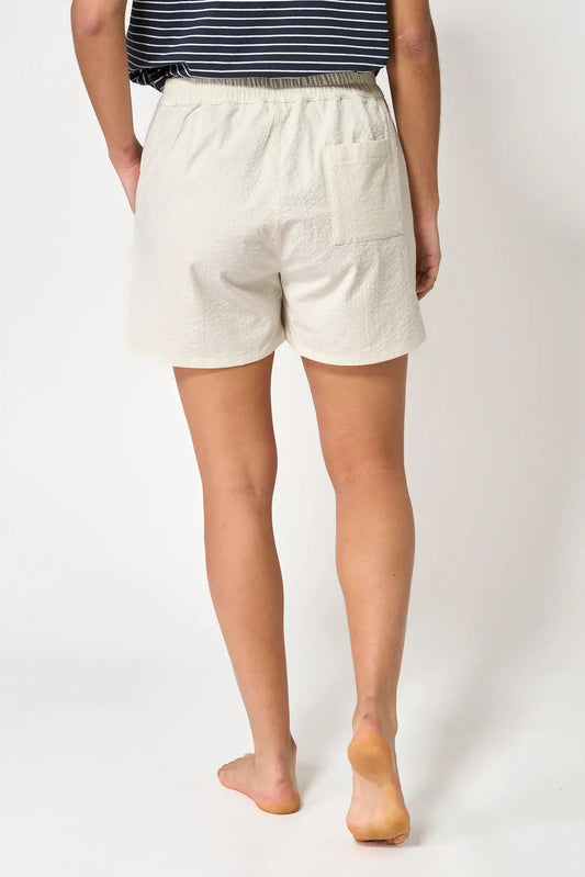 Women's seersucker shorts