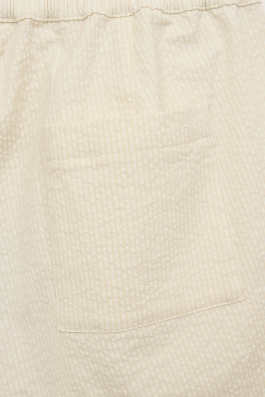 Women's seersucker shorts