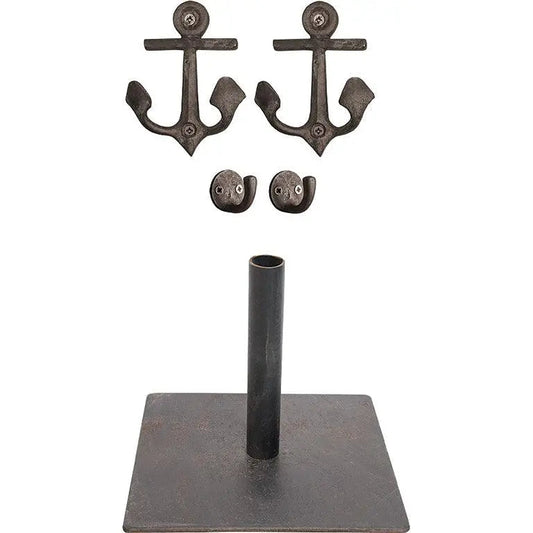 Soporte de metal para remos /Perchero - Batela