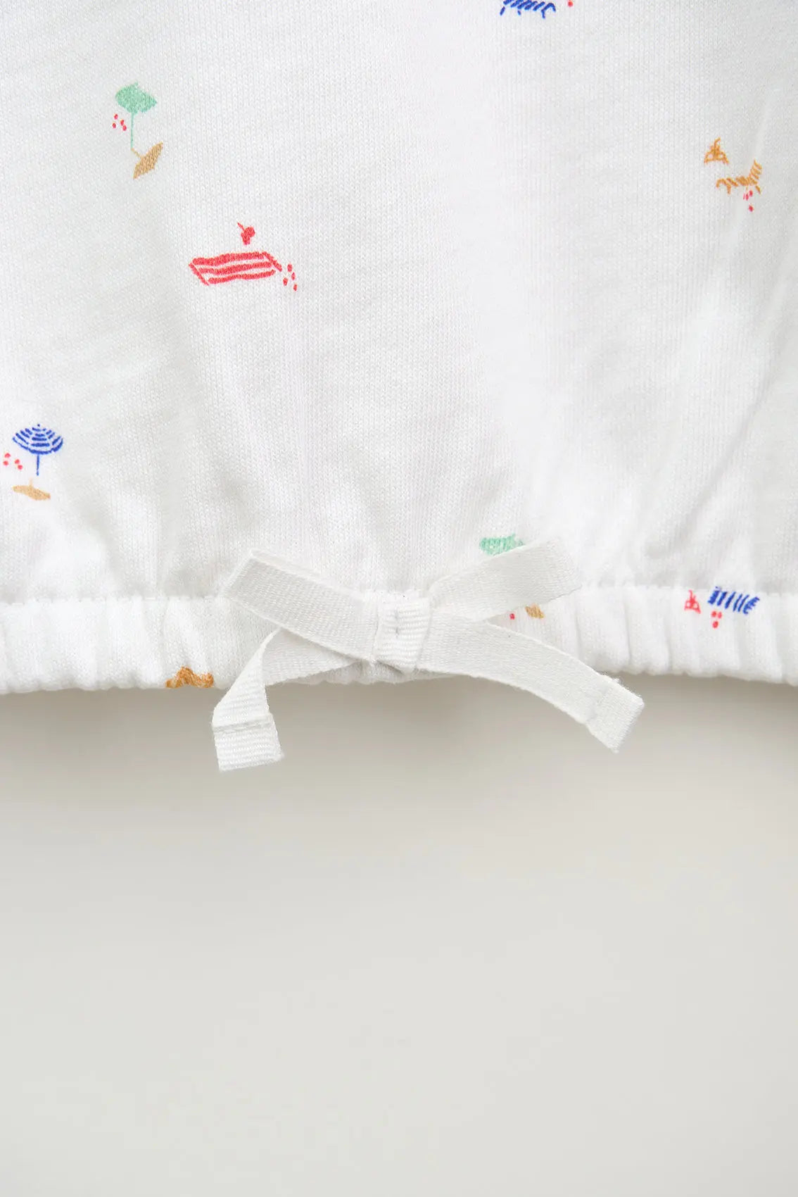 Sweat à imprimé plage