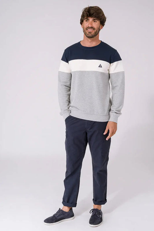 Tricolor sweatshirt