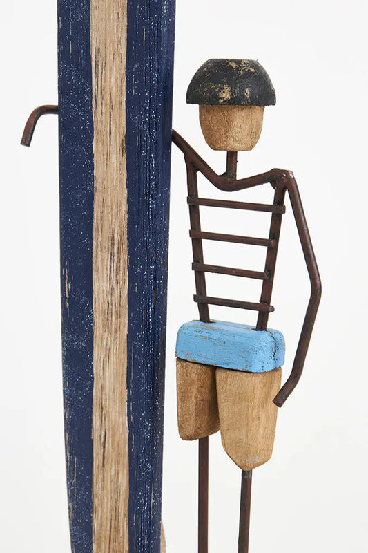 Surfero de madera y metal longboard Batela Deco 2024