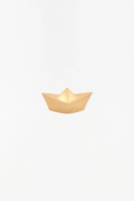 Lámpara barco de resina pequeño - D1268 Batela