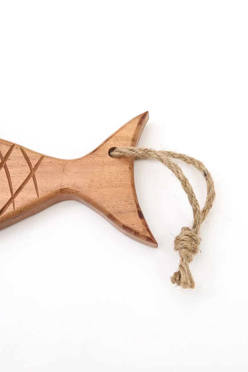 Tabla de cocina con forma de pez