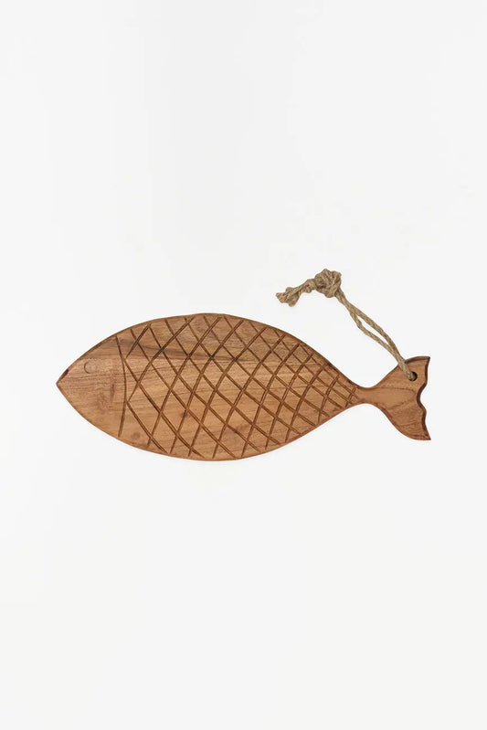 Tabla de cortar con forma de pez