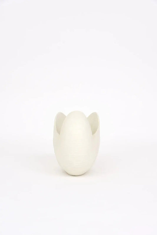 Tiesto con forma de caracola en resina