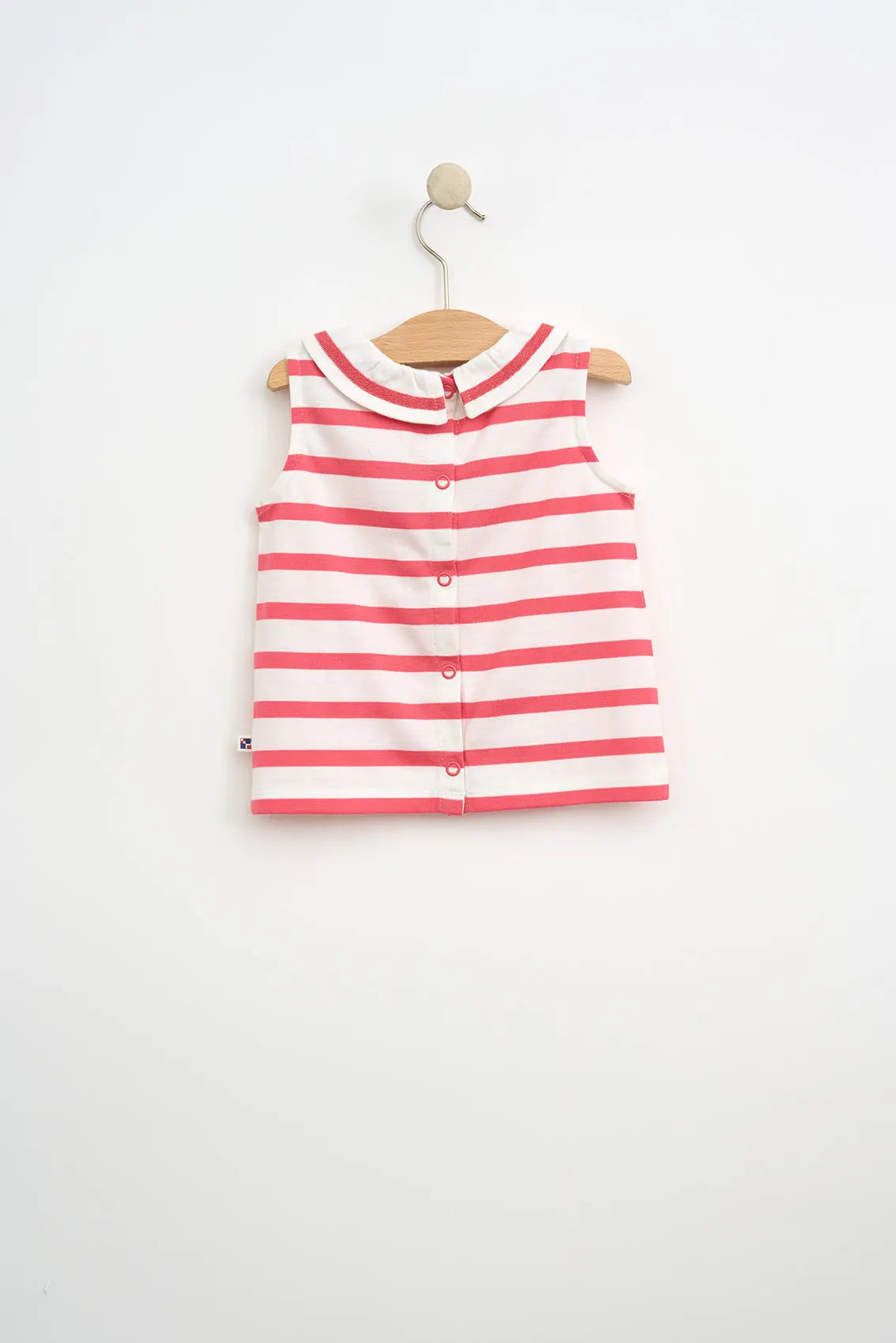 Navy style baby top