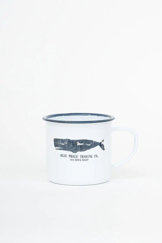 Taza de metal ballena grande Batela
