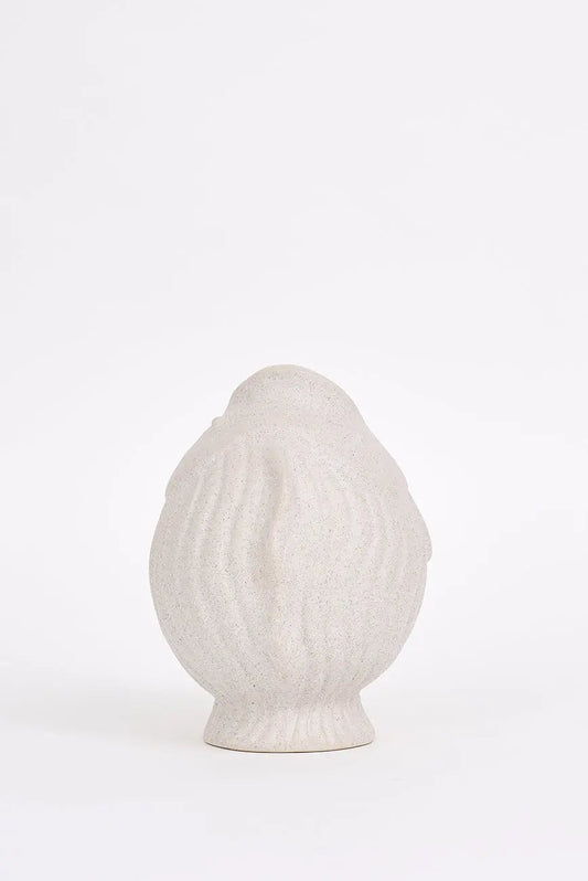 Vasija con forma de pez en porcelana