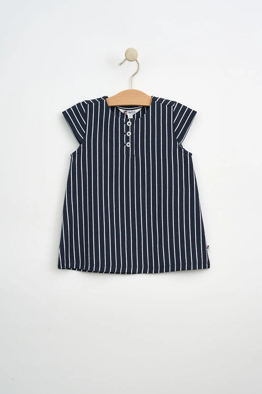 Baby dress striped set