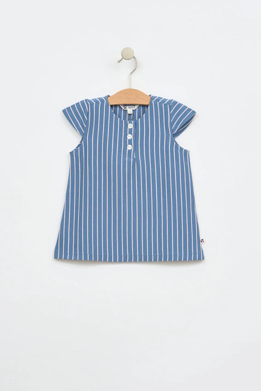 Baby dress striped set