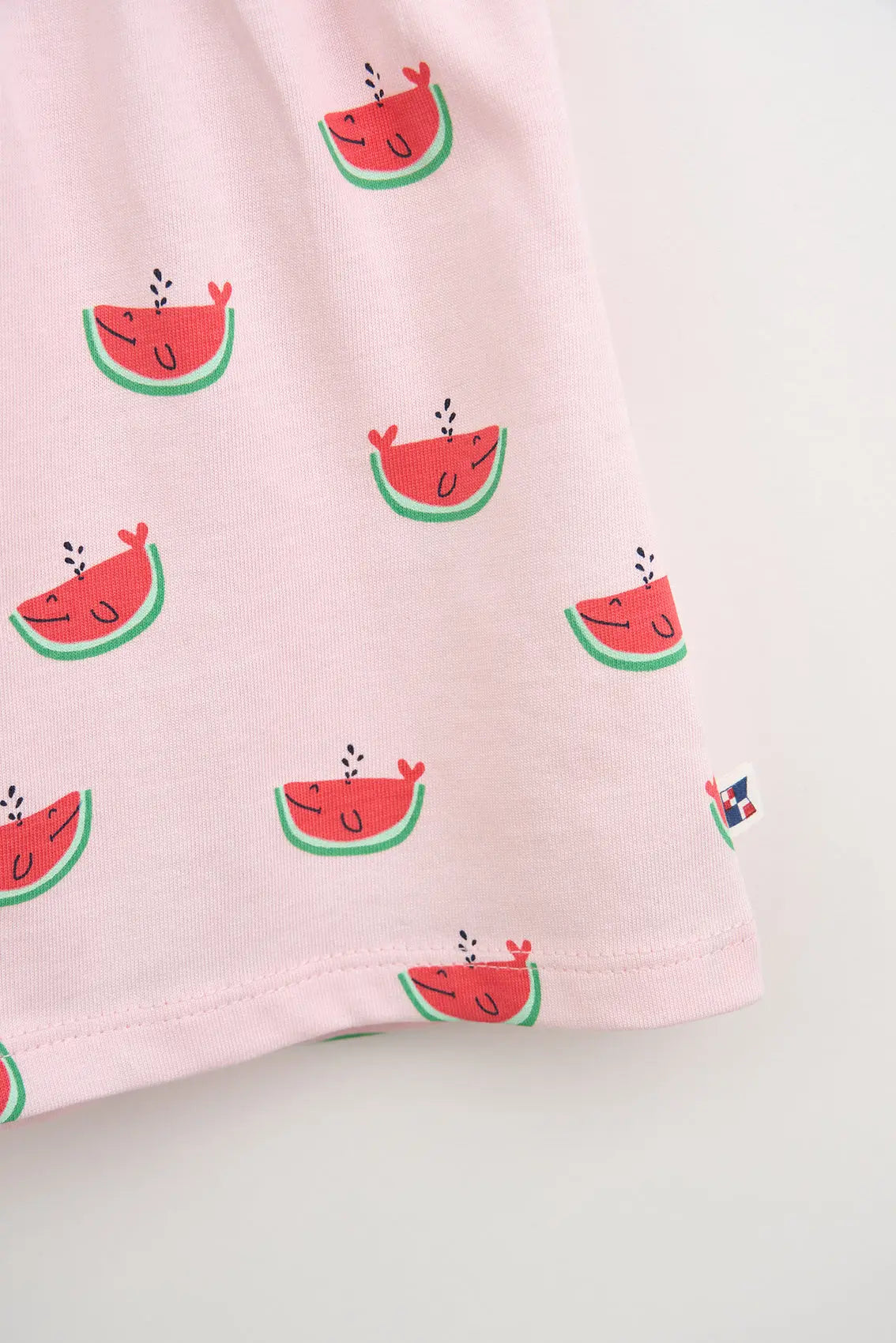 Sleeveless printed baby dress