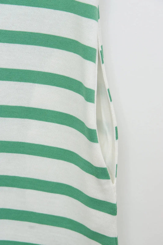Sailor dress with ruffles on the sleeve