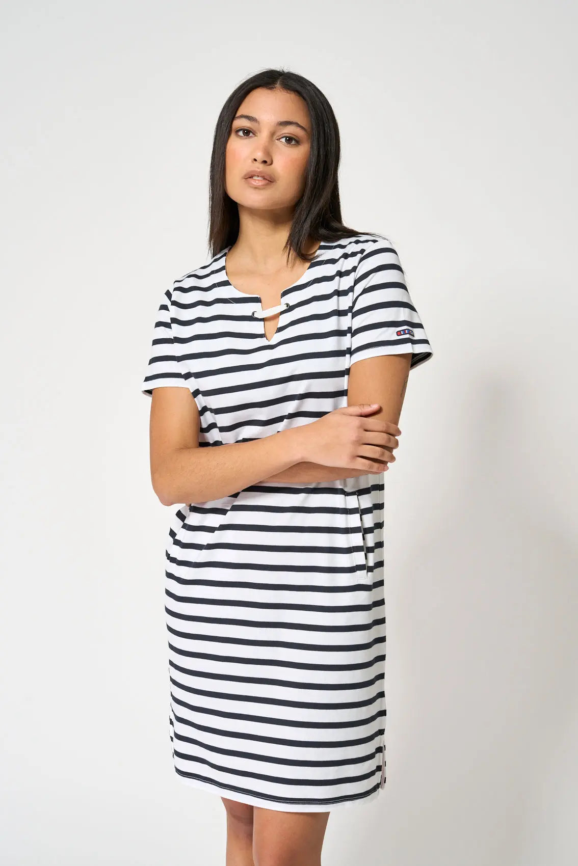 Cotton sailor dress