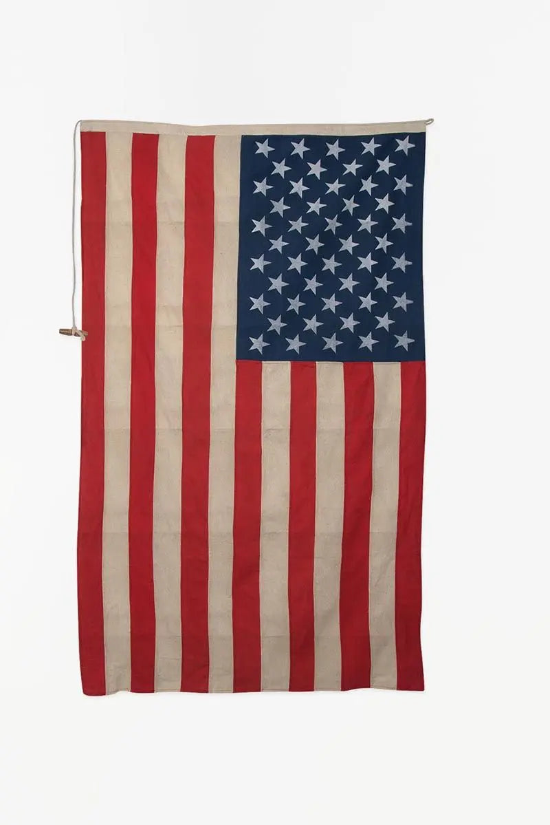 Bandera envejecida o vintage USA - D1129