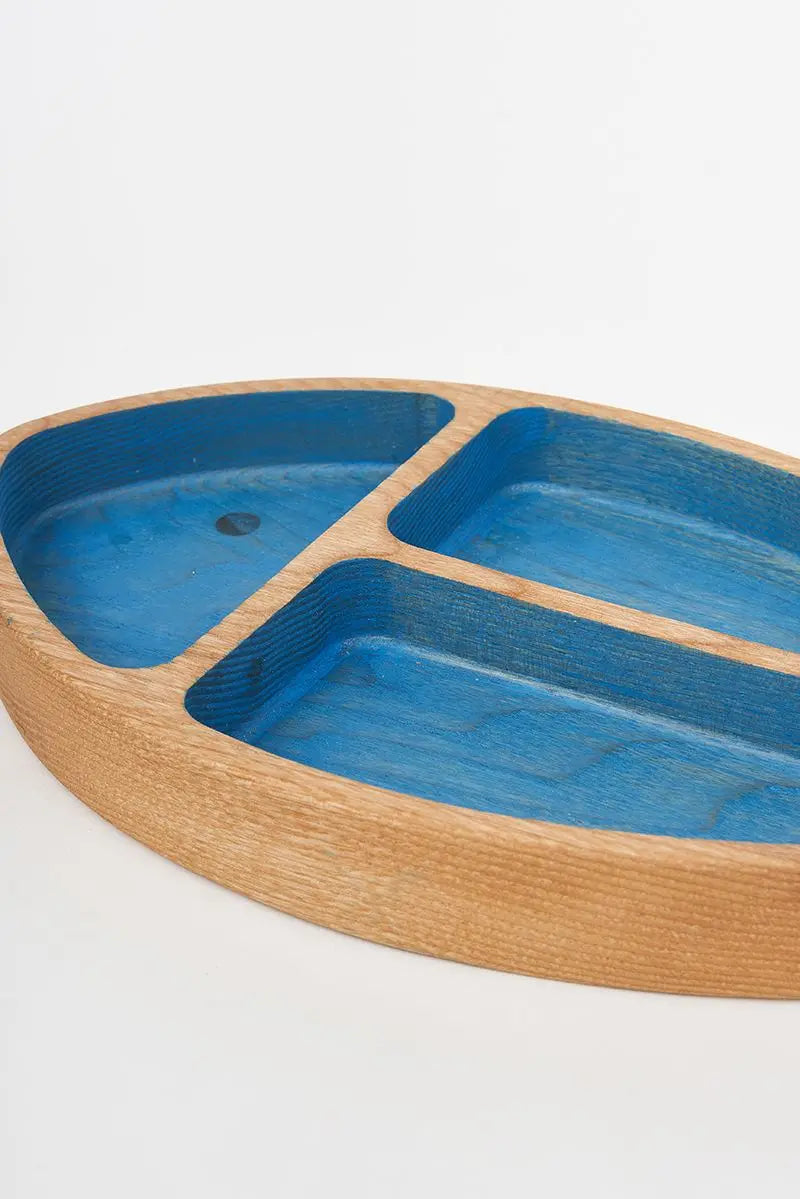 Bandeja de madera pez Batela
