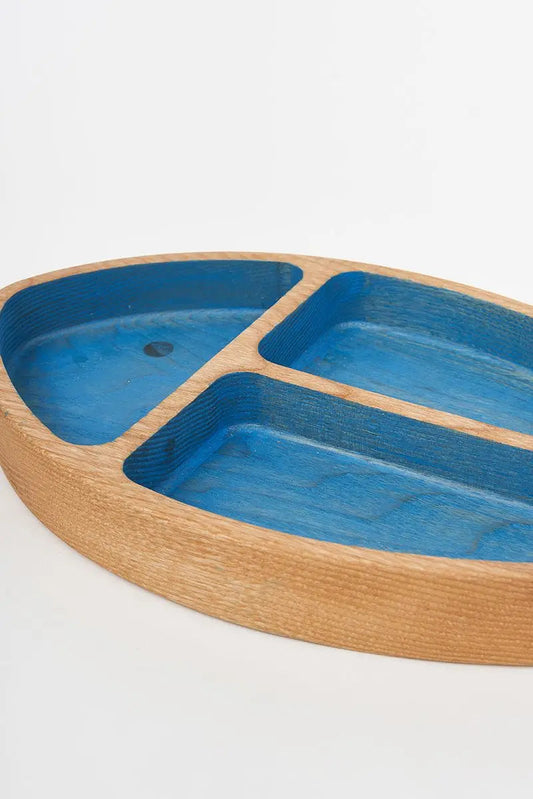 Bandeja de madera pez Batela
