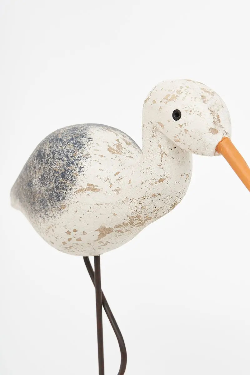 Wooden bird with base