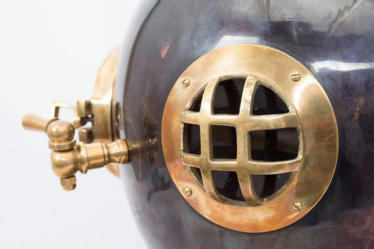 Cabeza de buzo o escafandra tamaño real - D886 Batela