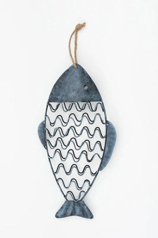 Metal fish pendant