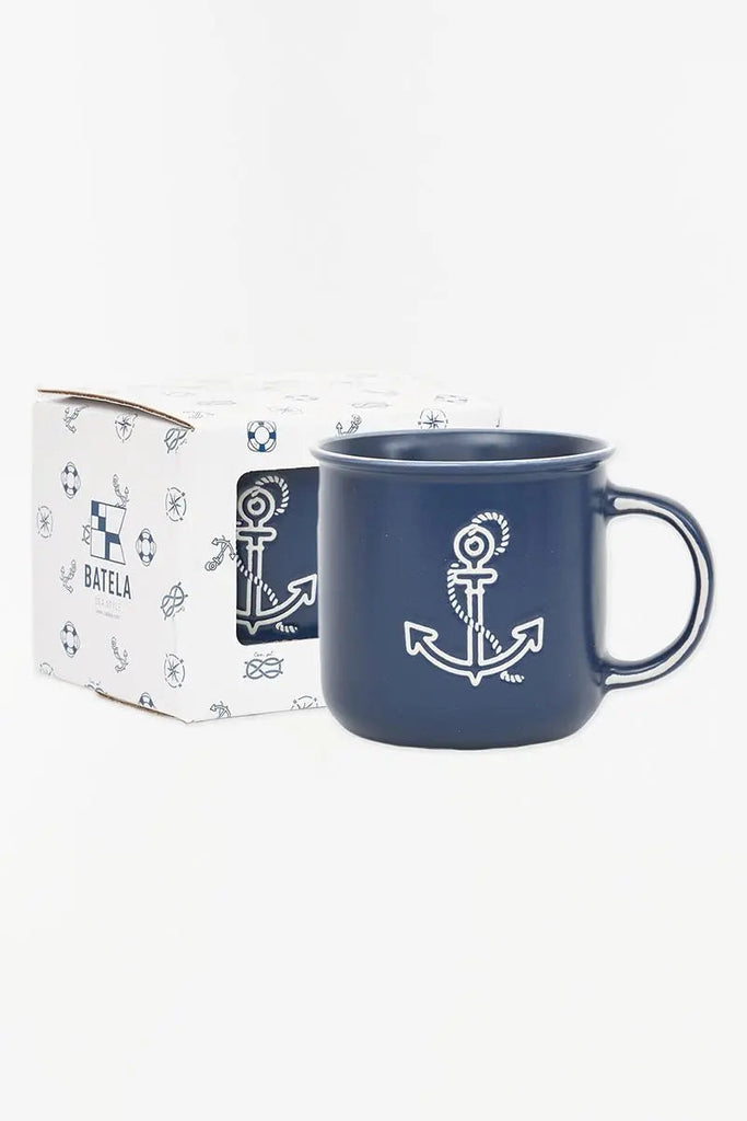 Taza 'Ancla' de cerámica Batela