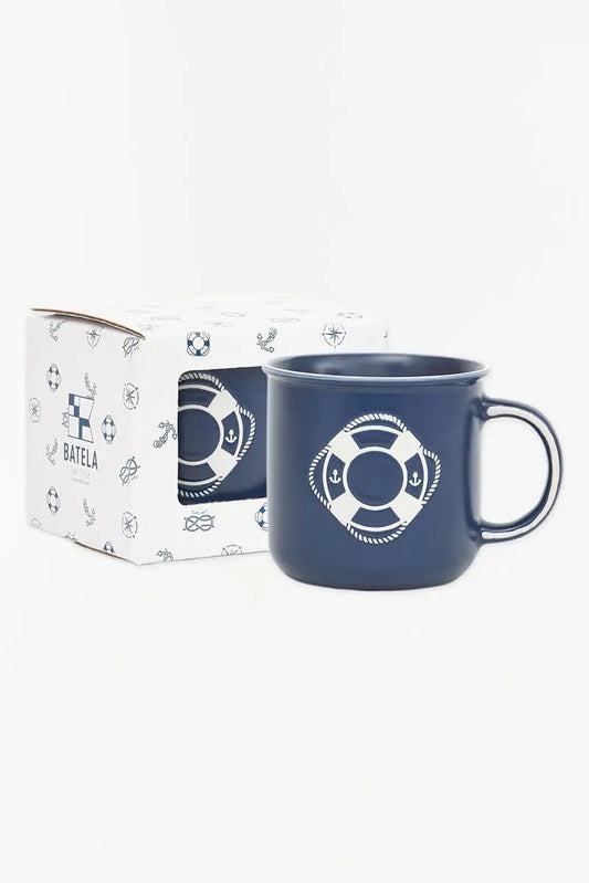Taza 'Salvavidas' de cerámica Batela