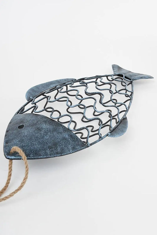 Metal fish pendant