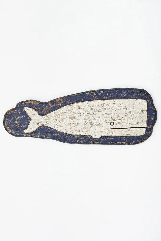 Mural de madera ballena