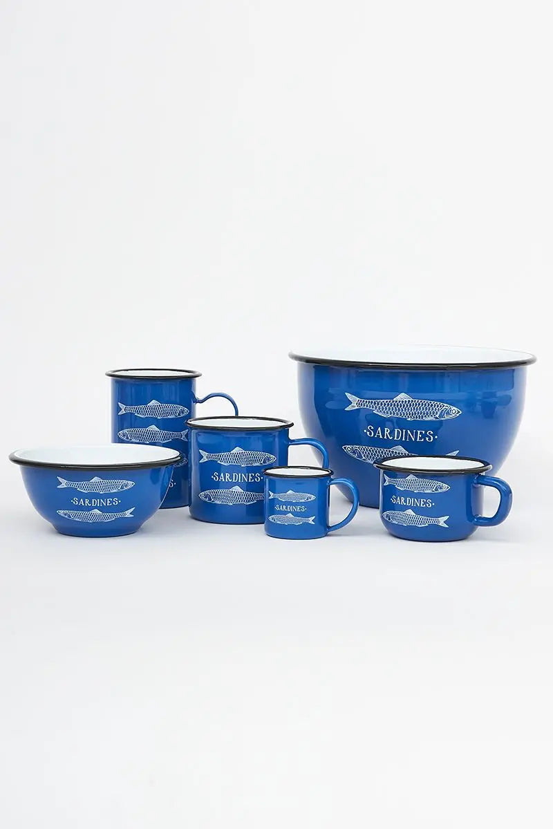 Taza de metal 'Sardines' pequeña Batela