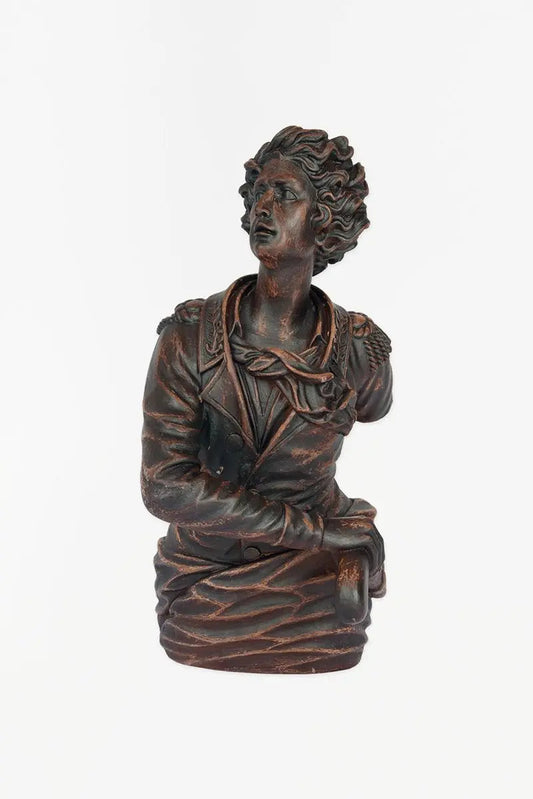 Mascarón en resina "Officer" - D1634 Batela